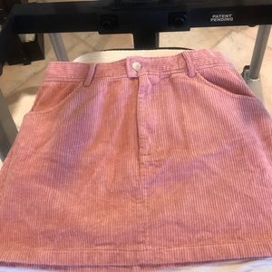 Kendal & Kylie corduroy skirt